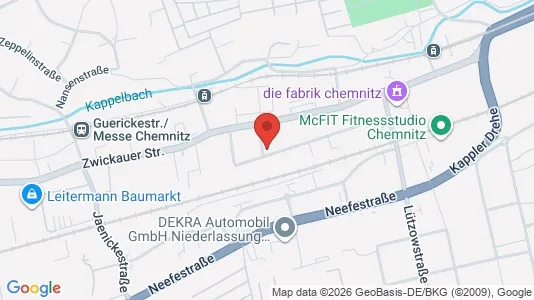 Apartments for rent in Chemnitz - Photo from Google Street View