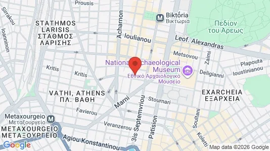 Apartments for rent i Athens Agios Nikolaos - kort over placeringen
