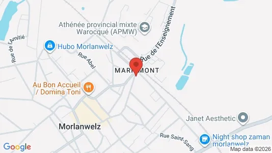 Apartments for rent in Morlanwelz - Photo from Google Street View