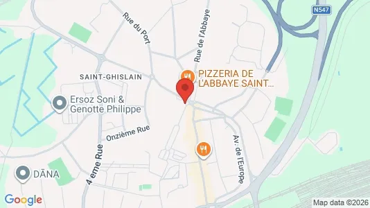 Apartments for rent in Saint-Ghislain - Photo from Google Street View