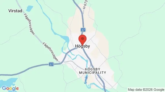 Apartments for rent in Högsby - Photo from Google Street View