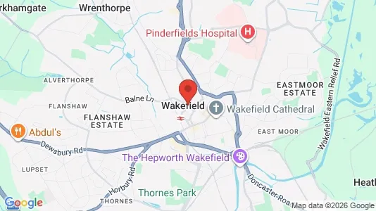 Apartments for rent in Wakefield - West Yorkshire - Photo from Google Street View