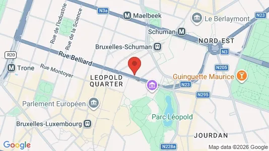 Apartments for rent i Brussels Etterbeek - kort over placeringen