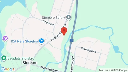 Apartments for rent i Vimmerby - kort over placeringen