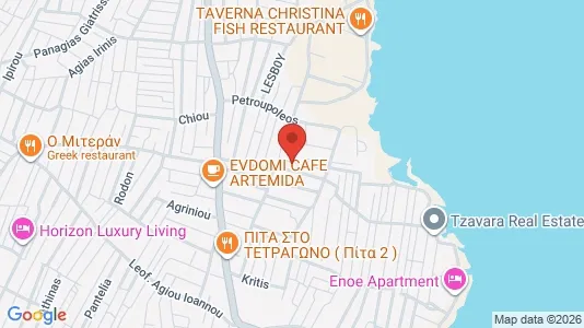 Apartments for rent i Rafina-Pikermi - kort over placeringen