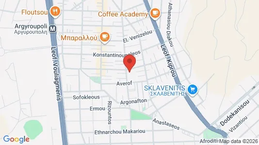 Apartments for rent i Alimos - kort over placeringen