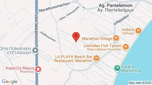 Apartments for rent i Marathon - kort over placeringen