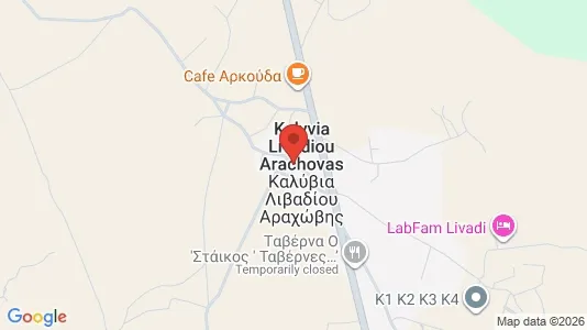 Apartments for rent i Distomo-Arachova-Antikyra - kort over placeringen