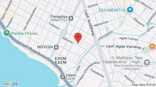 Apartments for rent i Palaio Faliro - kort over placeringen