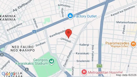 Apartments for rent i Piraeus - kort over placeringen