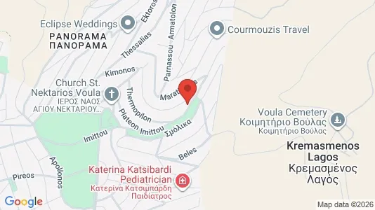 Apartments for rent i Glyfada - kort over placeringen