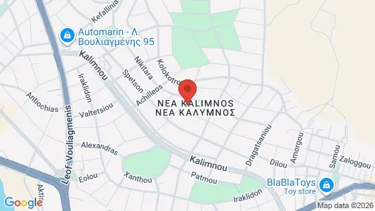 Apartments for rent i Glyfada - kort over placeringen