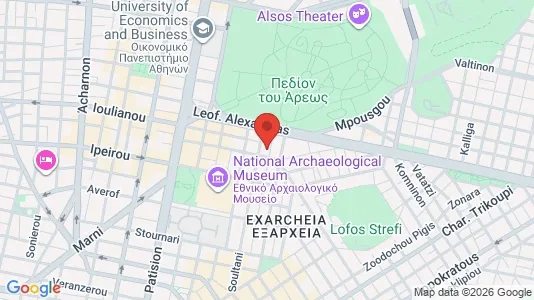 Apartments for rent i Athens Ampelokipoi - kort over placeringen