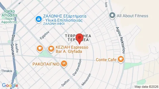 Apartments for rent i Elliniko-Argyroupoli - kort over placeringen