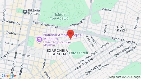 Apartments for rent i Athens Ampelokipoi - kort over placeringen