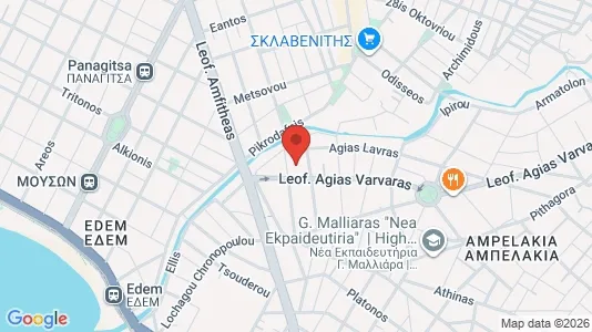 Apartments for rent i Agios Dimitrios - kort over placeringen
