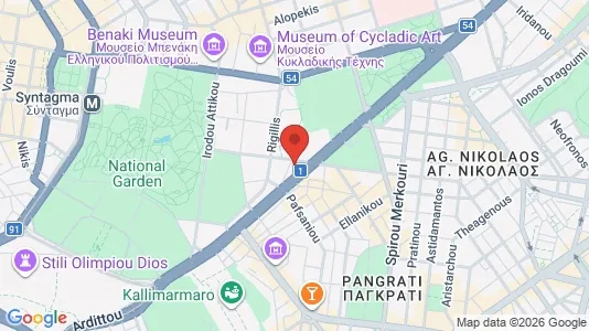 Apartments for rent i Athens Ampelokipoi - kort over placeringen