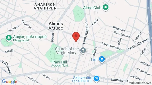 Apartments for rent i Agios Dimitrios - kort over placeringen