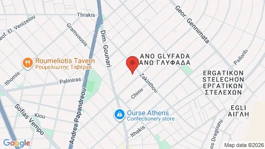 Apartments for rent i Elliniko-Argyroupoli - kort over placeringen