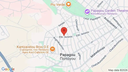 Apartments for rent i Agia Paraskevi - kort over placeringen