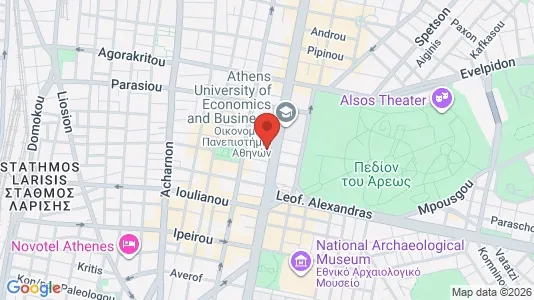 Apartments for rent i Athens Agios Nikolaos - kort over placeringen