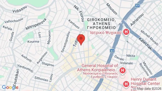 Apartments for rent i Athens Ampelokipoi - kort over placeringen