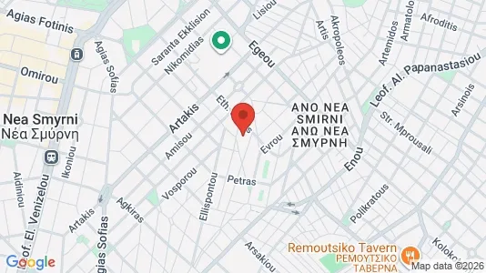 Apartments for rent i Agios Dimitrios - kort over placeringen