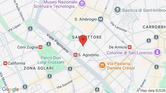 Rooms for rent i Milano Zona 1 - Centro storico - kort over placeringen
