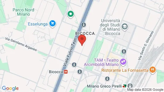 Rooms for rent i Milano Zona 2 - Stazione Centrale, Gorla, Turro, Greco, Crescenzago - kort over placeringen