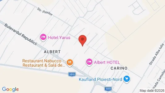 Apartments for rent i Ploieşti - kort over placeringen