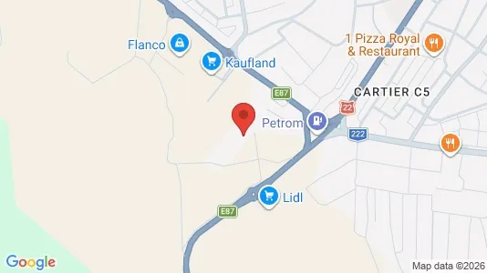 Apartments for rent i Tulcea - kort over placeringen