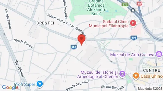 Apartments for rent i Craiova - kort over placeringen