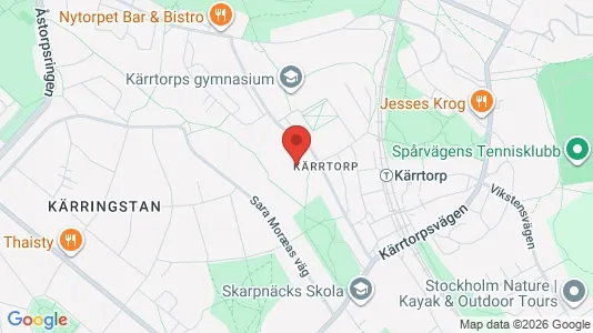 Apartments for rent i Stockholm South - kort over placeringen