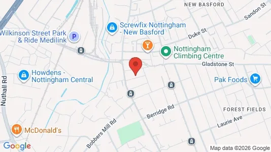 Apartments for rent in Nottingham - Nottinghamshire - Photo from Google Street View