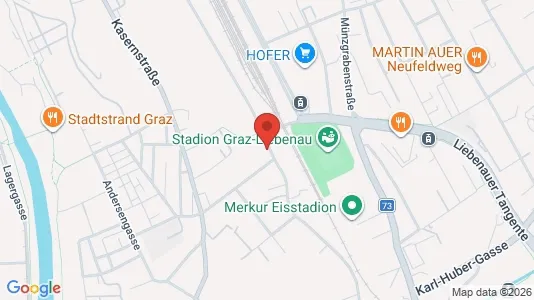 Apartments for rent i Graz - kort over placeringen