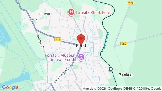 Apartments for rent i Spree-Neiße - kort over placeringen