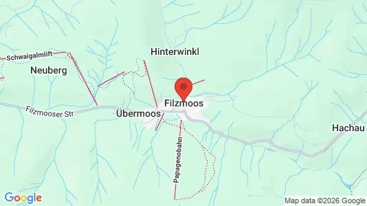 Apartments for rent i Filzmoos - kort over placeringen
