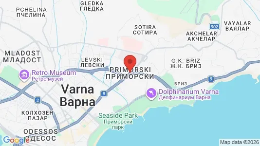 Apartments for rent in Varna Primorski - Photo from Google Street View