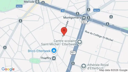 Apartments for rent in Brussels Etterbeek - Photo from Google Street View