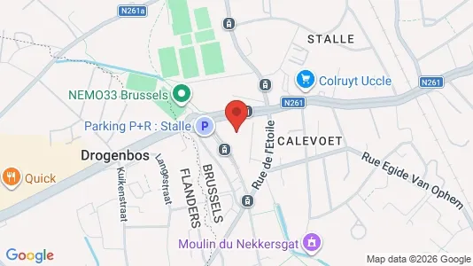 Apartments for rent in Brussels Ukkel - Photo from Google Street View