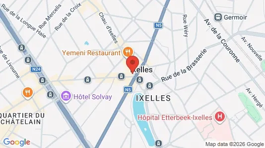 Apartments for rent in Brussels Elsene - Photo from Google Street View