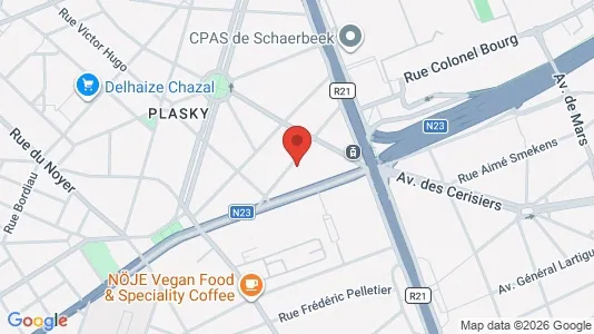 Apartments for rent in Brussels Schaarbeek - Photo from Google Street View