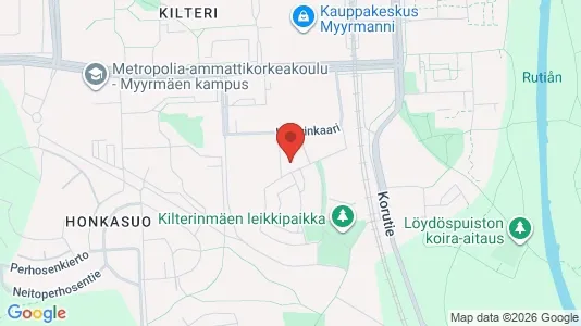 Apartments for rent i Vantaa - kort over placeringen