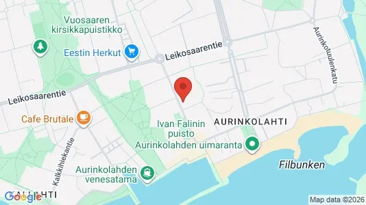 Apartments for rent i Helsinki Itäinen - kort over placeringen