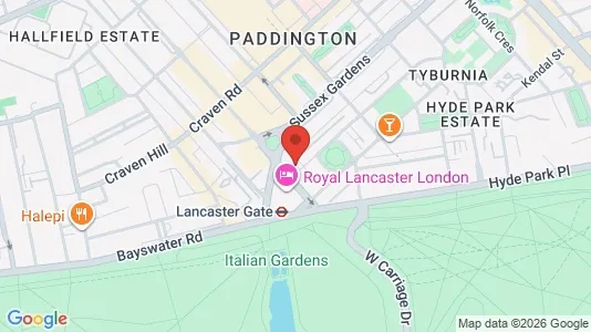 Apartments for rent i London W2 - kort over placeringen