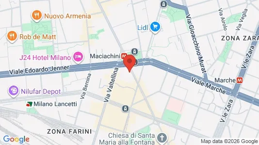 Apartments for rent i Milano Zona 9 - Porta Garibaldi, Niguarda - kort over placeringen