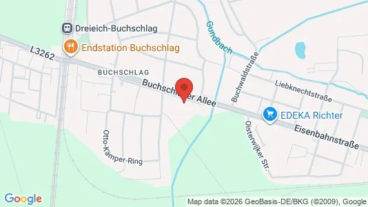 Apartments for rent i Offenbach - kort over placeringen