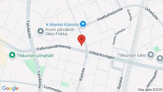 Apartments for rent i Vantaa - kort over placeringen