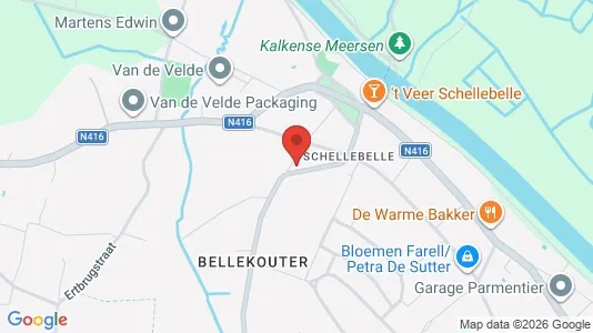 Apartments for rent i Wichelen - kort over placeringen