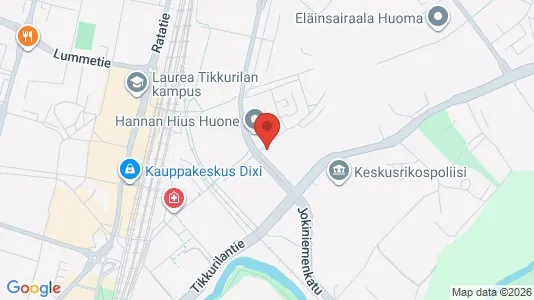 Apartments for rent i Vantaa - kort over placeringen